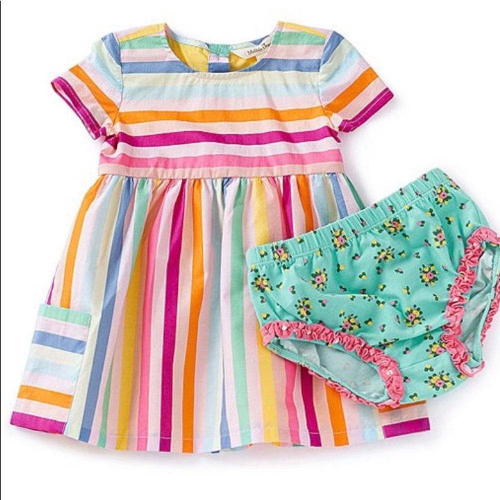 Matilda Jane striped dress & bag